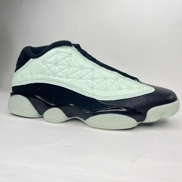 Nike Air Jordan 13 Retro low Singles Day Black Green Mens 7.5 Wmns 9 DM0803-300 - Picture 2 of 8